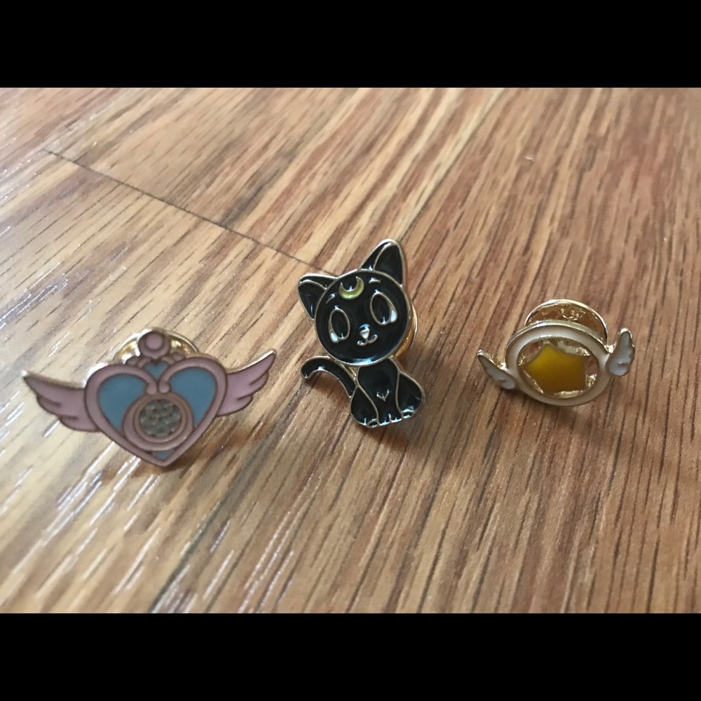 Sailor moon pins